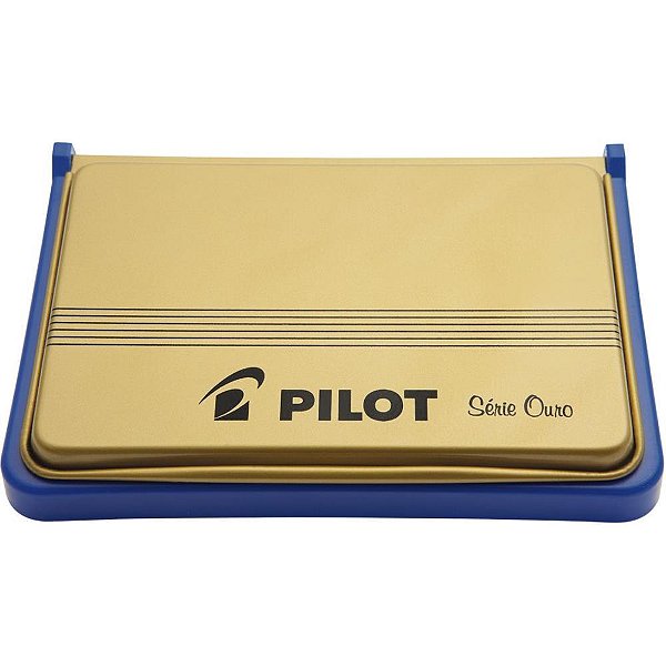 Almofada Carimbo N.2 Azul