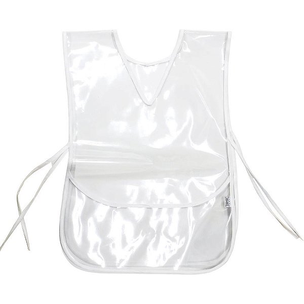 Avental Escolar Liso Escolar Cristal Grande PCT.C/06
