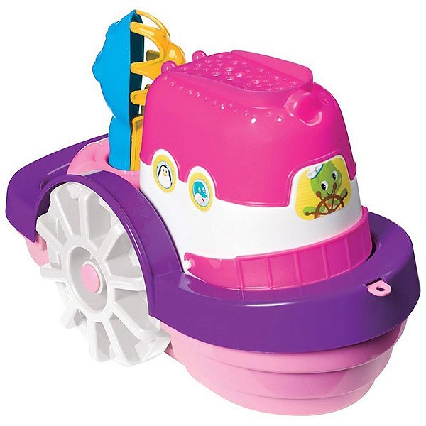 Baldinho de Praia Barco Praia FEM. C/ACESSORIOS