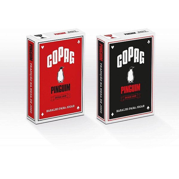Baralho Pinguim Cartao Couche 305G. CX.C/12
