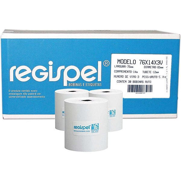 Bobina PDV 76MMX65MM 14M. 3 Vias CX.C/30