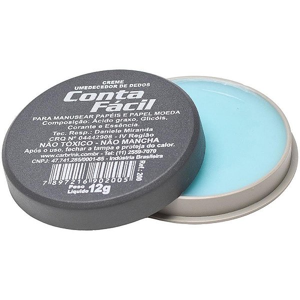 Umedecedor de Dedo Pasta 12 Gramas PCT.C/12