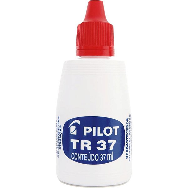 Tinta Marcador Permanente Reabastecedor 037ML Vermelho CX.C/12