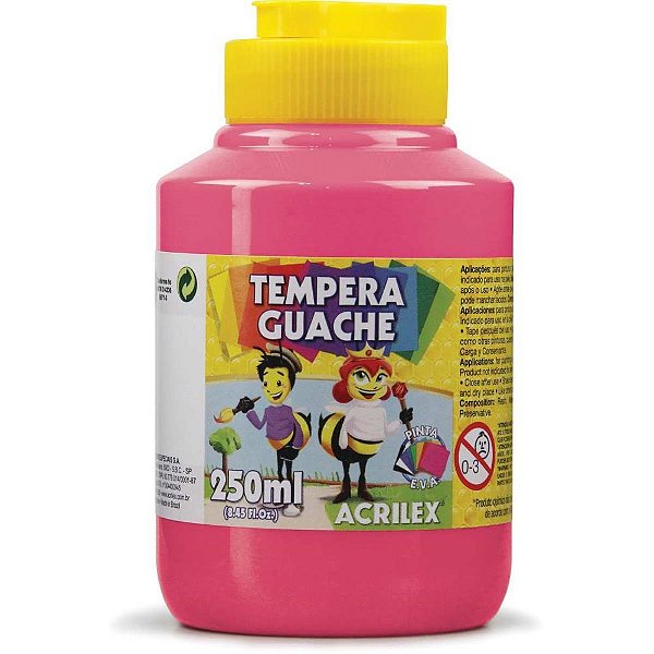 Tinta Guache 250ML Rosa PCT.C/03 (7891153054599)