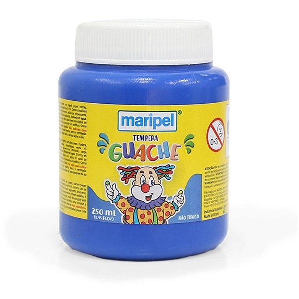 Tinta Guache 250ML Azul Escuro CX.C/06