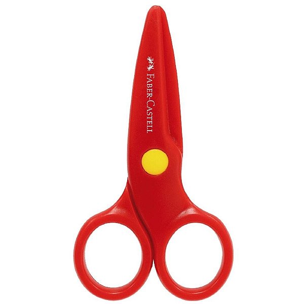 Tesoura Escolar Super Segura Cartela CX.C/24