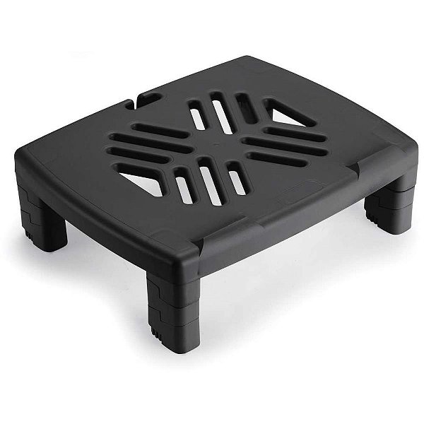 Suporte para Monitor Plastico Preto