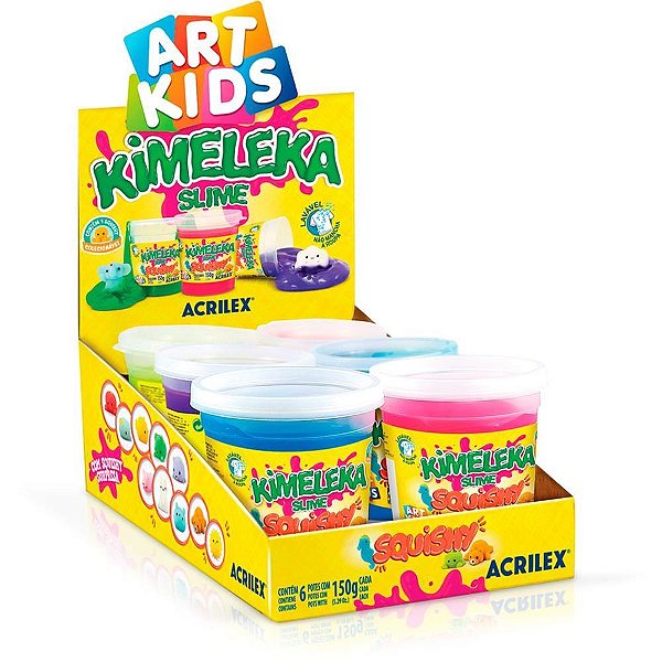 Slime Kimeleka Squishy 150G Sortido CX.C/06