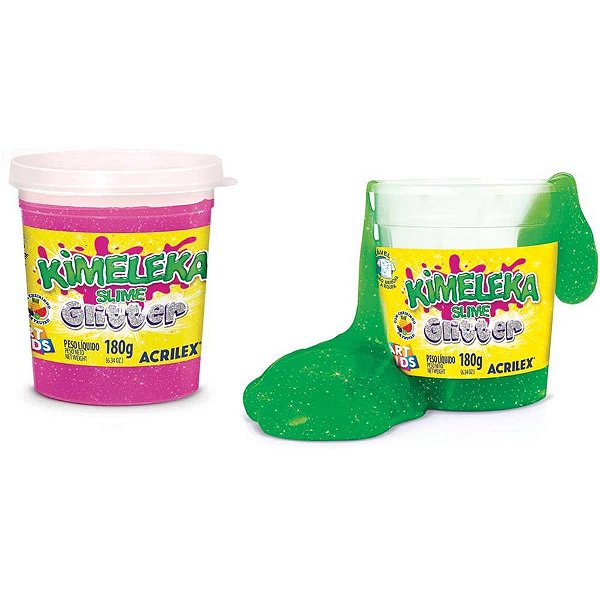 Slime Kimeleka Glitter 180G SORT. CX.C/12