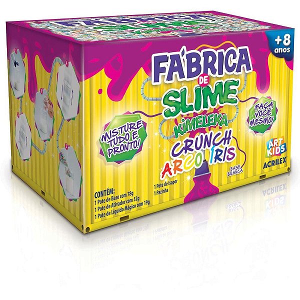 Slime Kimeleka CRUNCH ARCO IRIS FAB CX.C/04