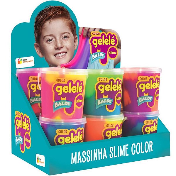 Slime Gelelé Balde Color 457G DP.C/12