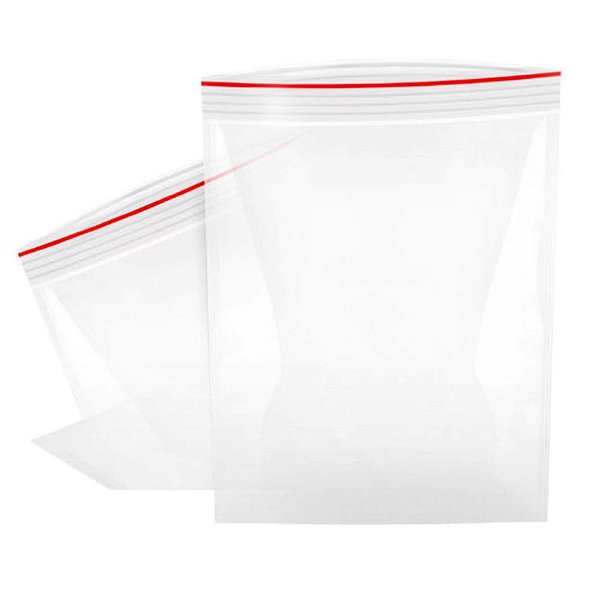 Saco ZIP Transparente Nº09 20X28CM. PCT.C/100