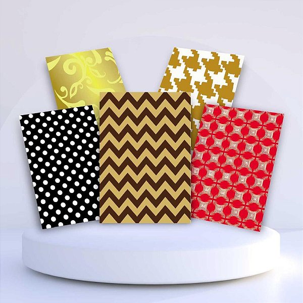 Saco Metalizado 45X60CM Masculino Sortido 45X58CM PCT.C/50