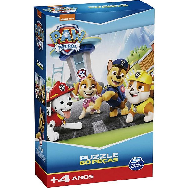 QUEBRA-CABECA Cartonado Patrulha Canina 60 Pecas