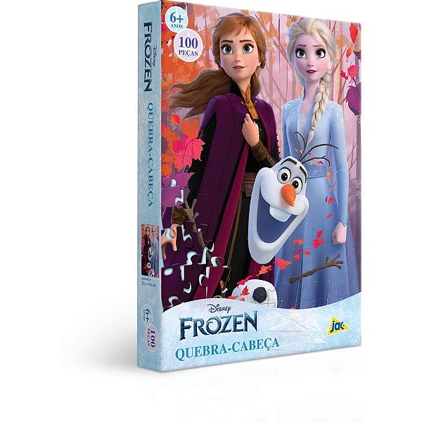 QUEBRA-CABECA Cartonado Frozen 100PCS