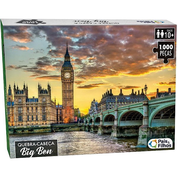 QUEBRA-CABECA Cartonado BIG BEN 1000 Pecas