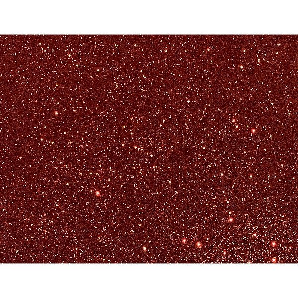 Placa em EVA 48X40CM Gliter Vermelho 1,8MM PCT.C/10