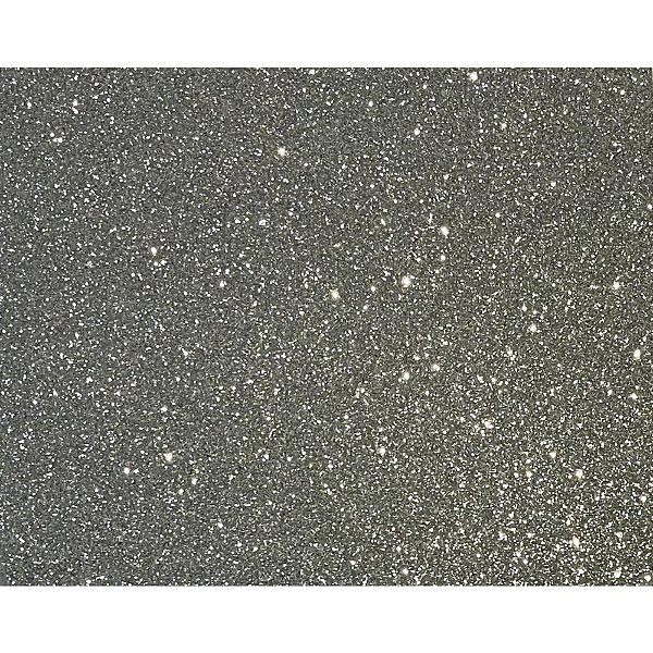 Placa em EVA 48X40CM Gliter Prata 1,8MM PCT.C/10