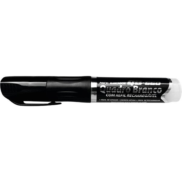 Pincel Quadro Branco QB550 Recarregavel Preto DP.C/10