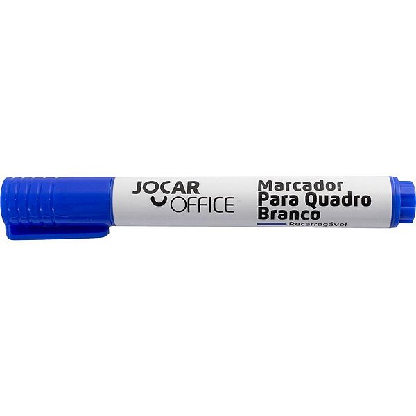 Pincel Quadro Branco Jocar Recarregavel Azul CX.C/12