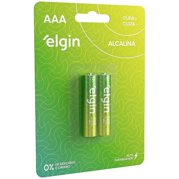 Pilha Alcalina Palito AAA 10BLISTERSX2UNIDS. Caixa