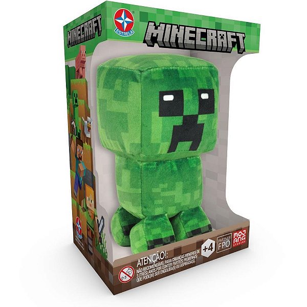 Pelucia Minecraft Creeper 16CM