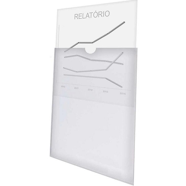 Pasta U Oficio PVC Cristal PCT.C/25