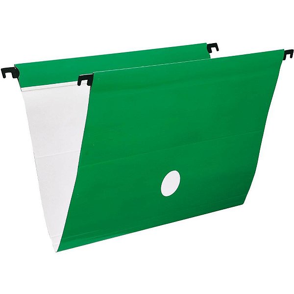 Pasta Suspensa Delloplus Haste PLAST Verde PCT.C/06