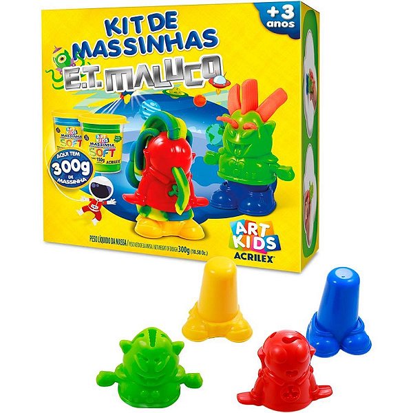 Massa para Modelar Criativa ET Maluco 300G