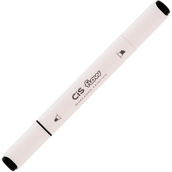 Marcador Artistico CIS FLOW Preto CX.C/06