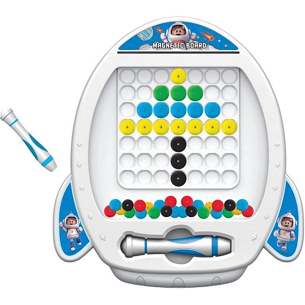 Lousa Infantil Espacial Magnetica C/CANETA