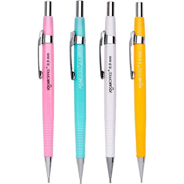 Lapiseira 0.9MM Jocar Tecnica Hexag. 4CORES DP.C/16