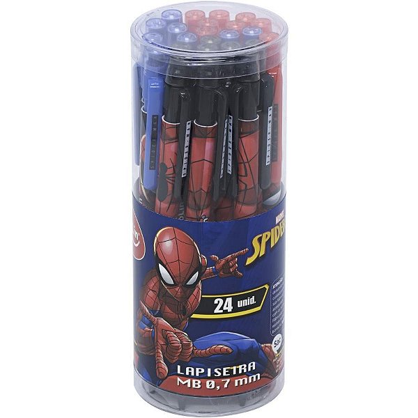 Lapiseira 0.7MM Spider MAN 3 Cores POTE-24