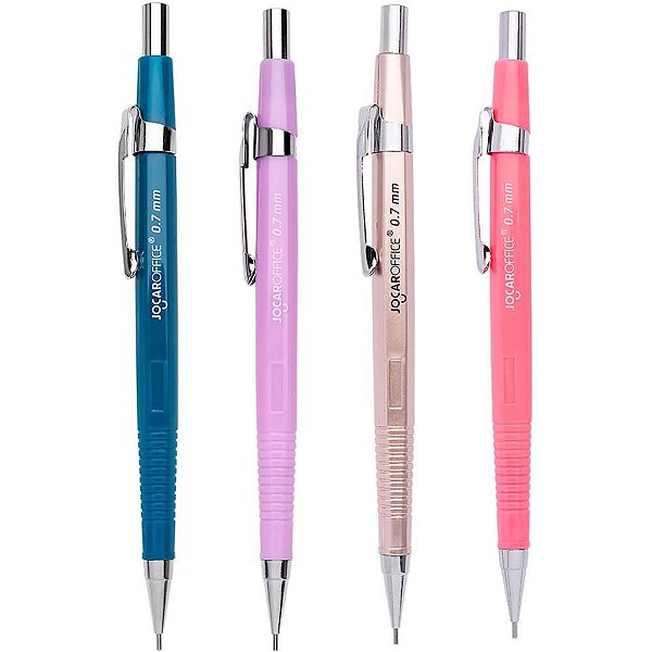 Lapiseira 0.7MM Jocar Tecnica Hexag. 4CORES DP.C/16