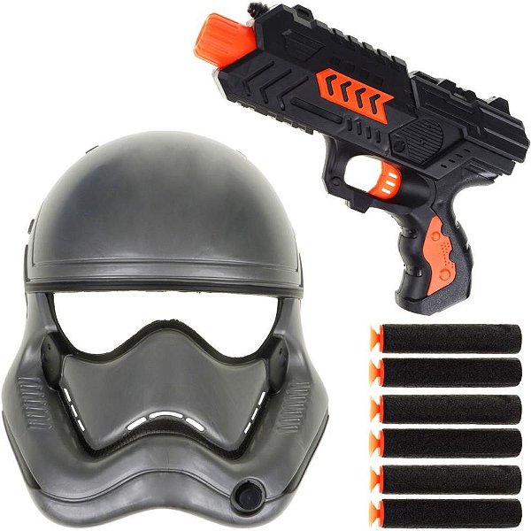 Lancador Mascara Vingador C/06 Dardos