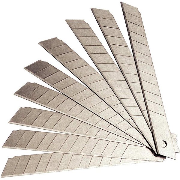 Lamina para Estiletes Estreito 10ESTX10UNID. Caixa