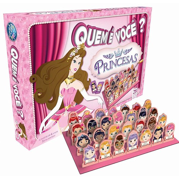 Jogo Diverso Quem e Voce Princesas