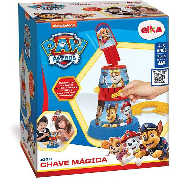 Jogo Diverso Patrulha Canina Chave Magica