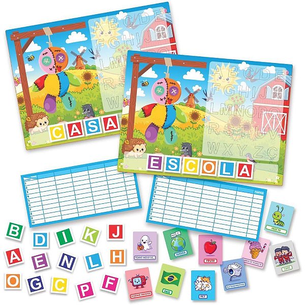 Jogo Diverso Forca+stop