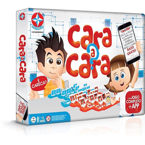Jogo Diverso Cara a Cara a Partir de 6ANOS