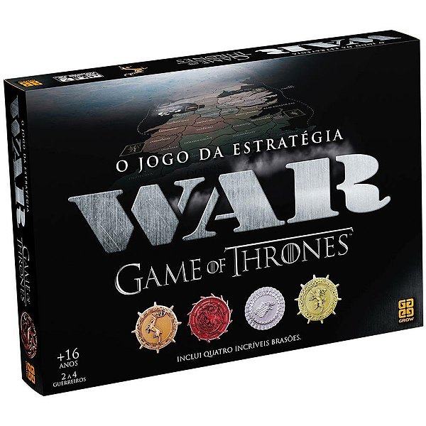 Jogo de Tabuleiro WAR Game OF Thrones