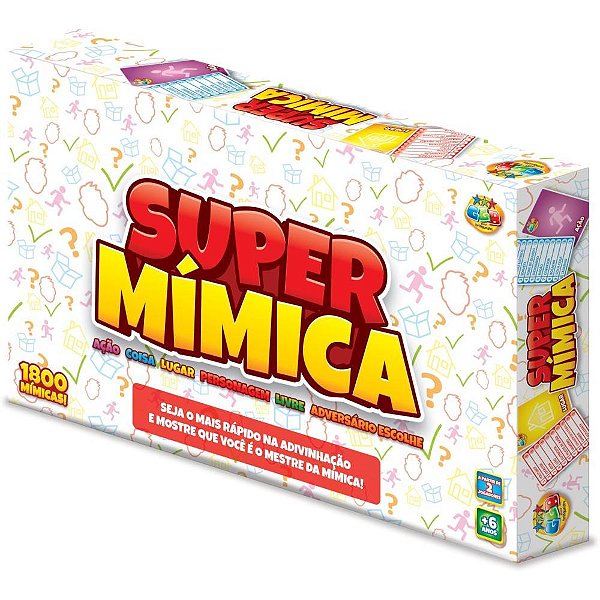 Jogo de Tabuleiro Super Mimica