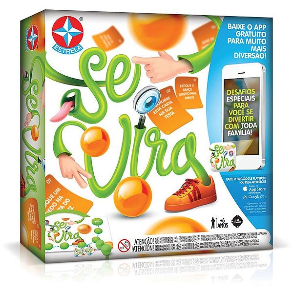 Jogo de Tabuleiro SE Vira