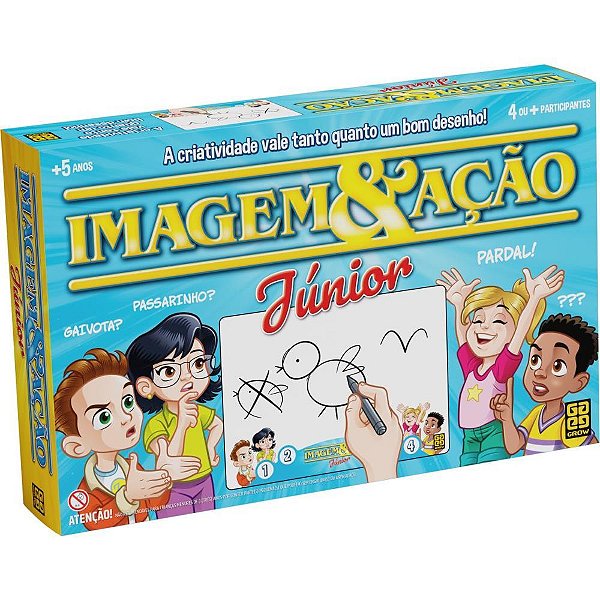 Jogo de Tabuleiro Imagem e Acao Junior