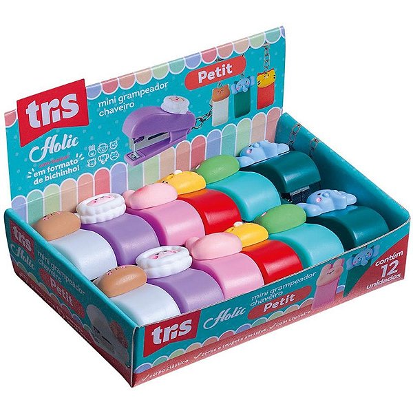 Grampeador Mini P/10FLS TRIS Holic Petit (S) DP.C/12