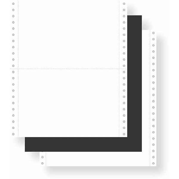 Formulario Continuo Razao 2 Vias 80 Colunas 50G.C/CAR BC CX/1800