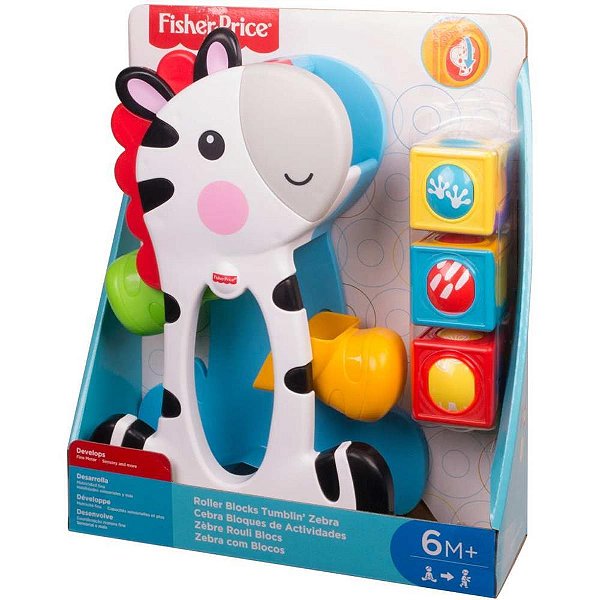 FISHER-PRICE INFANT Zebra Blocos Surpresa