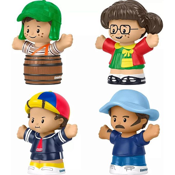 FISHER-PRICE Entretenimento LP Collector Chaves 4-PACK