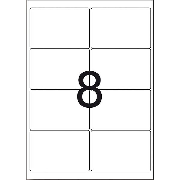 Etiqueta A4 A4365 100 FLS 67,7 X 99,0 MM CX.C/800