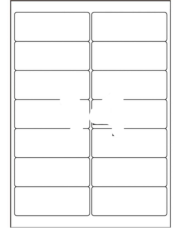 Etiqueta A4 A4363 100 FLS 38,1 X 99,0 MM CX.C/1400